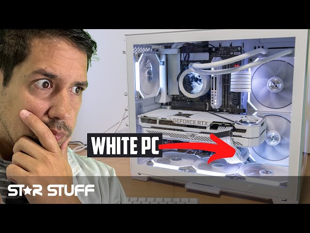 Building An All White, Space-Themed Creator Pc !! - Youtube