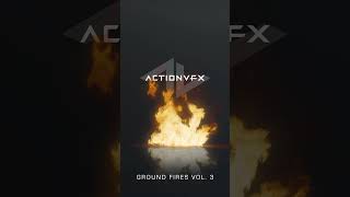 Ground Fires Vol. 3 | Real Fire VFX Elements From ActionVFX