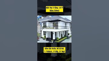 Đẳng Cấp Là Mãi Mãi | Biệt Thự 2 Tầng Sân Vườn Có Hồ Cá Koi Cực Chất Tại Hải Phòng