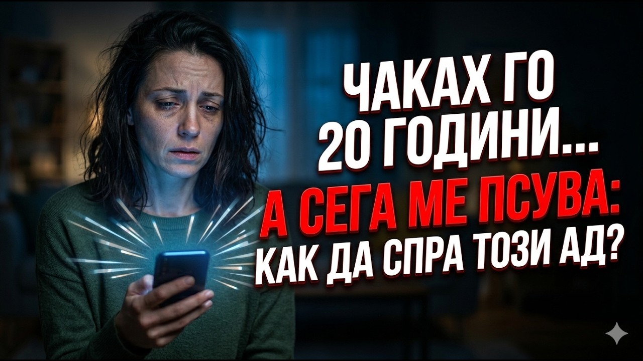 Чаках го 20 години, а сега ме псува: Как да спра този ад?