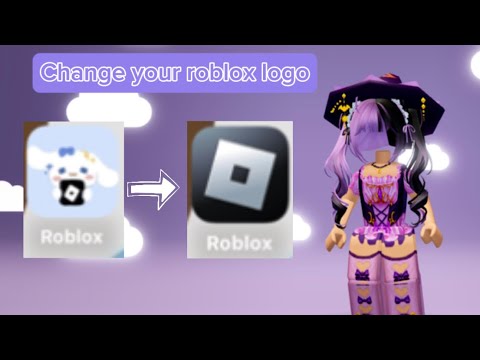 HOW TO CHANGE YOUR ROBLOX LOGO 😱