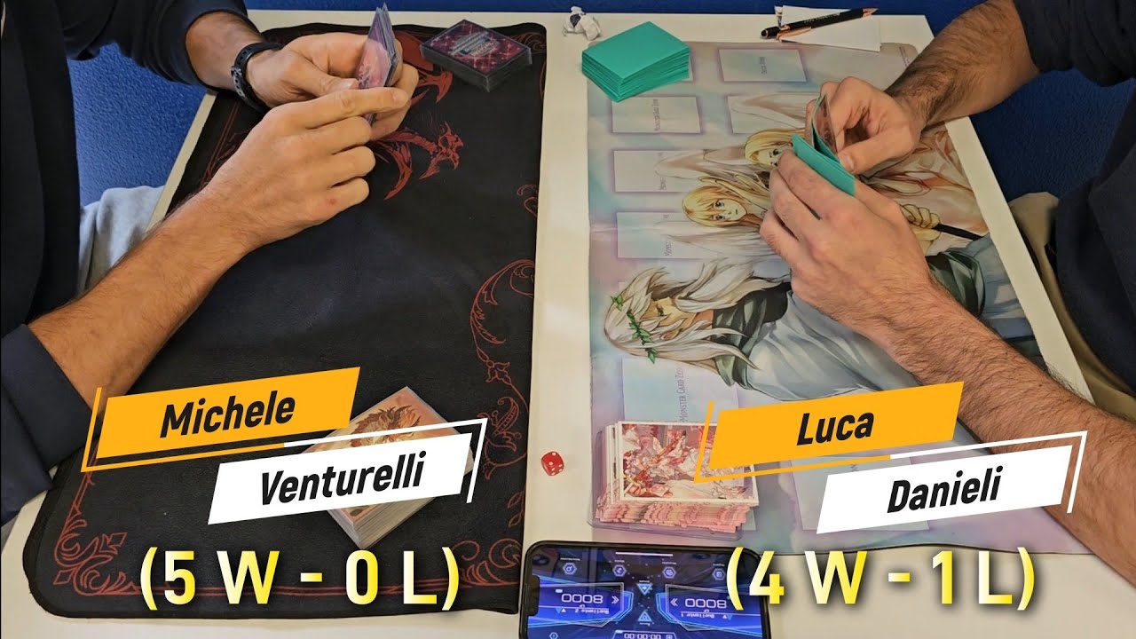 5' Torneo MGA Formato Edison Feature Match 6' Turno: Michele Venturelli (5-0) vs Luca Danieli (4-1)