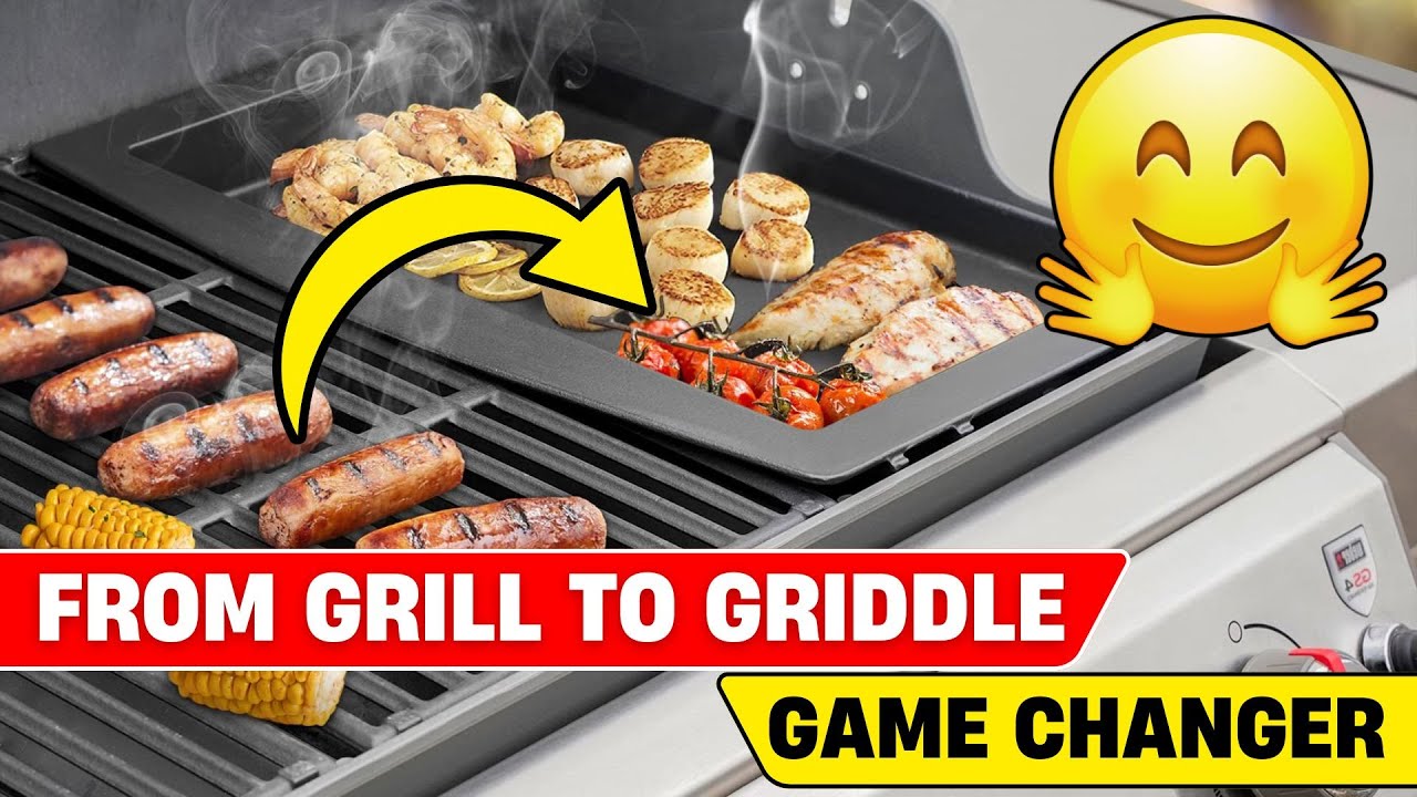 How to Turn Your Weber Grill Into a Griddle in Minutes 🍳