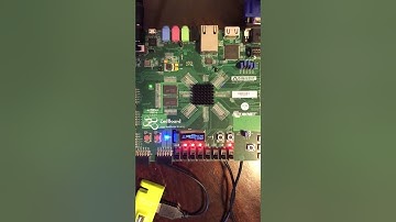 x4 Dining Philosophers problem on Zed board, Zynq 7000