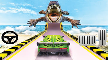 Car Impossible Tracks Racing Stunts 2020: Mega Ramp Driving Simulator - Android GamePlay 3D