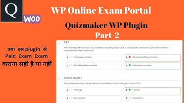 How to create online exam Portal in WordPress 2 by arunmaurya.net