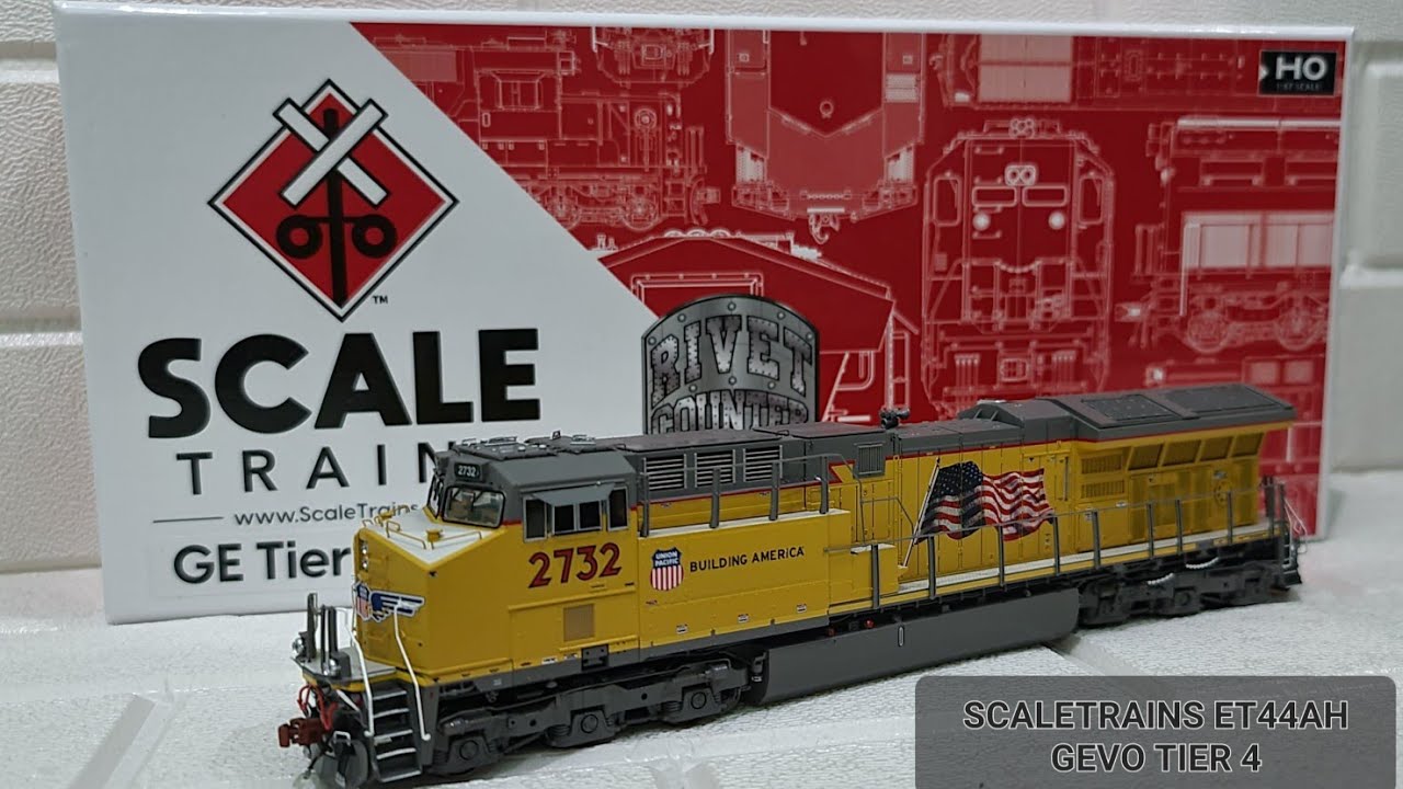 Bian Daily - Review Scaletrains Rivet Counter ET44AC Gevo Tier 4 Union Pacific 