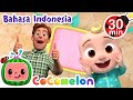 Lagu Es Krim Natal, Segarnya!🍨 | CoComelon Bahasa Indonesia - Lagu Anak Anak | Nursery Rhymes