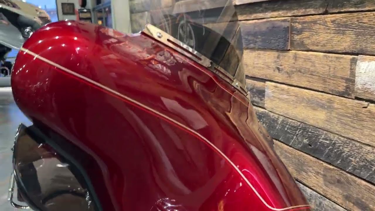 2009 Harley-Davidson Ultra Classic in Red Hot Sunglo-FLHTCU