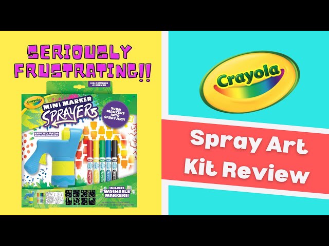 Mini Marker Sprayer, Marker Airbrush Kit, Crayola.com