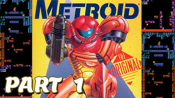 METROID (1986) Part 1 | Full Game | 100% Walkthrough | NES
