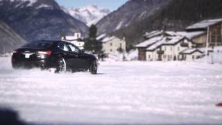 Ghibli S Q4 and Ghibli Diesel testing on ice in Livigno