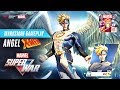 MARVEL Super War MOBA ANGEL XMEN Marksman hero GAMEPLAY 