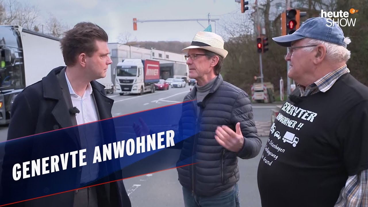 Marode Brücke = Chaos pur! Lutz van der Horst in Lüdenscheid | heute-show vom 05.04.2024