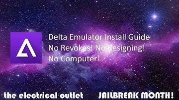 READ DESCRIPTION How To Install The Delta Emulator Without REVOKES or RESIGNING (Jailbreak Required)