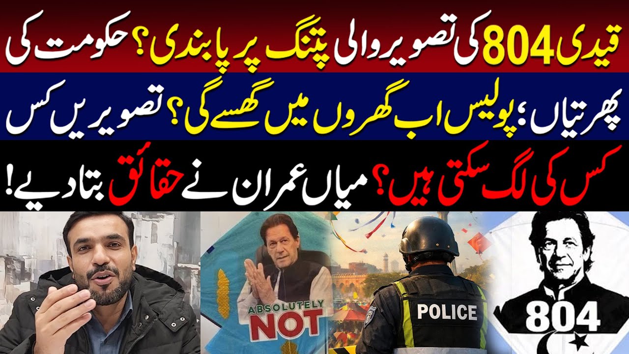 Basant 2026: Police Action Or Qaidi 804 Kites | Mian Imran Arshad Analysis