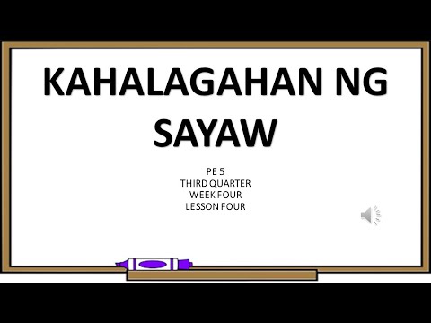 Video: Ano Ang Silbi Ng Pagsayaw Sa Tiyan