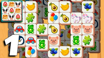 Tile Legend - Classic Match 3 - Gameplay Part 1 Levels 1-14 (Android, iOS) All Levels