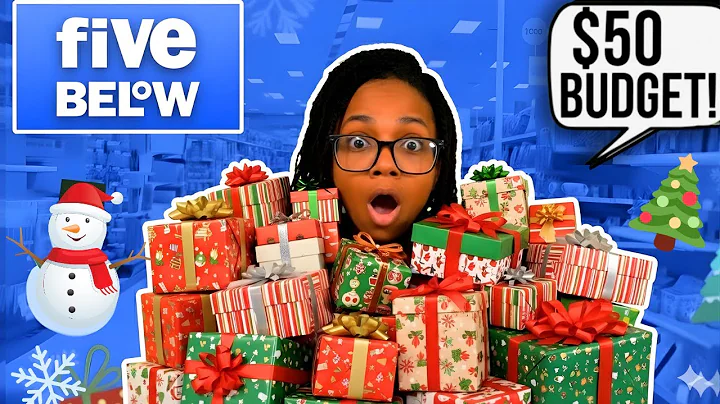 I Bought EVERYONE a Christmas Gift for Under $50 at Five Below 🎁💸 | Affordable Gift Ideas 2025