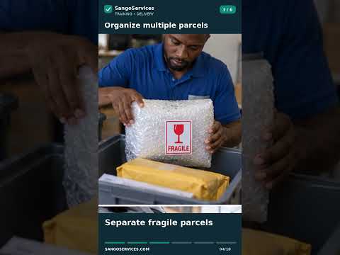 Video preview: Organize multiple parcels