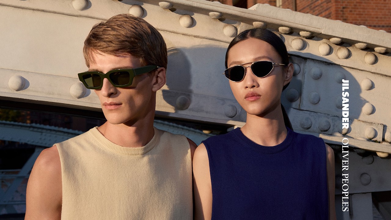 JIL SANDER AND OLIVER PEOPLES EYEWEAR COLLABORATION