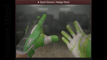 FT Sport Gloves Hedge Maze CSGO