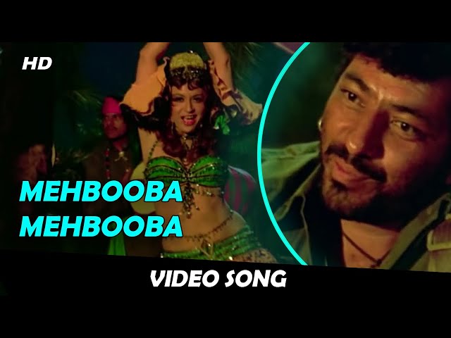 Mehbooba Mehbooba | Sholay (1975) | Helen | Amitabh Bachchan | Bollywood Dance Hit Song class=