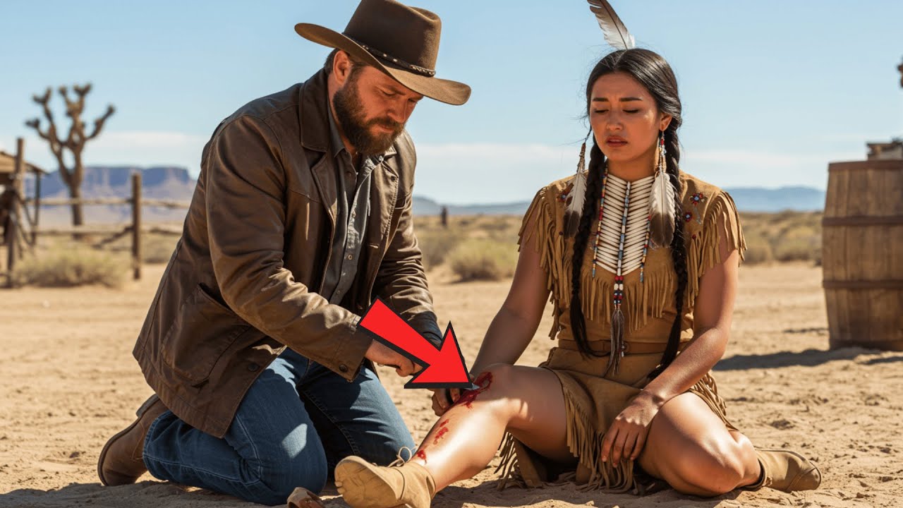Niemand Wollte Die Gelähmte Tochter Des Häuptlings Retten – Doch Ein Stiller Cowboy Tat Es