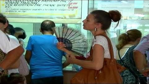 A1 Report - Shkodër rradhë të gjata për pasaporta 8 Gusht 2015