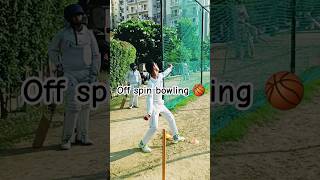 off spin bowling kaise kare ✅ | off spin bowling practice | #cricket #youtubeshorts #viral screenshot 3