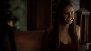 Elena Talks To Damon About Him Liking Her Better Without Humanity - The Vampire Diaries 4x16 Scene Resimi