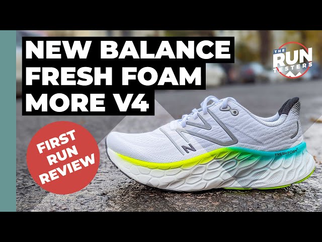 New Balance Fresh Foam More V4 First Run Review: The cushioned