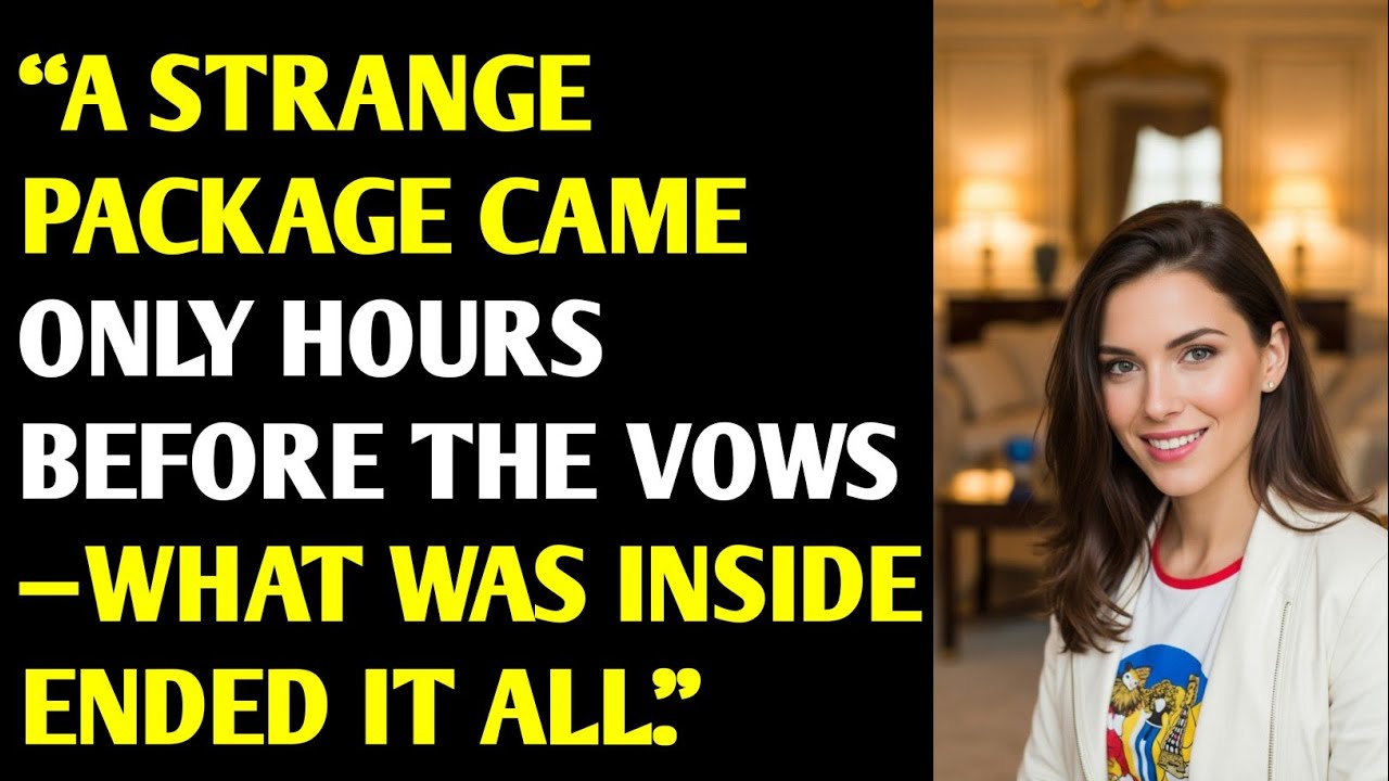 “A strange package came only hours before the vows—what was inside ...