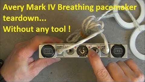Breathing pacemaker transmitter teardown