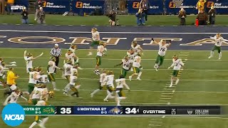 Full OT from NDSU-Montana State FCS second round thriller