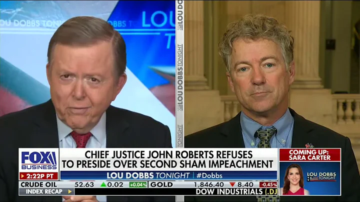 Sen. Paul Joins Lou Dobbs to discuss Impeachment -...