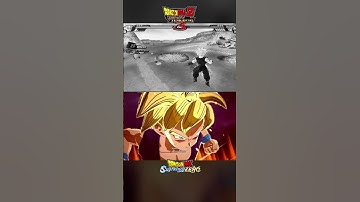 SSJ Teen Gohan Ultimate Attack Comparison   BT3 Vs Sparking ZERO