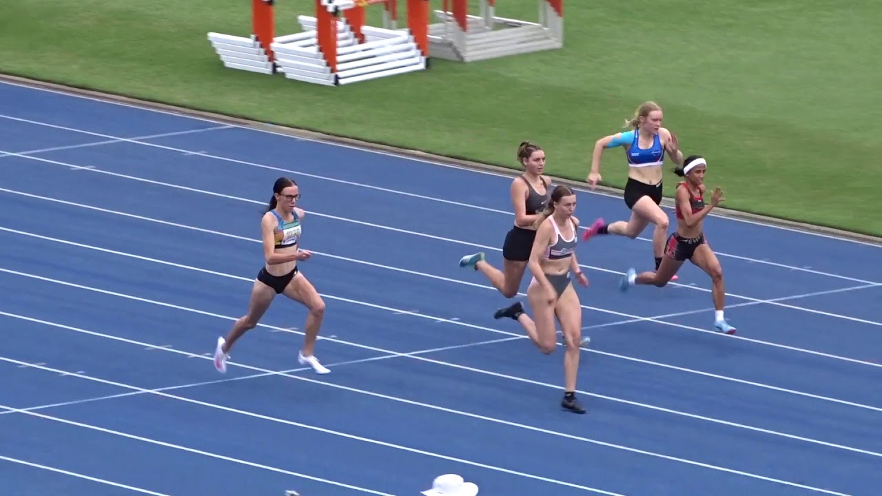 100m U20yrs Girls Final, QLD All Schools Championships, QSAC, Brisbane 24/10/2020