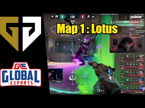Curry reacts to GEN.G vs GE | Map 1 | Champions Tour 2024: Pacific Stage 2 |