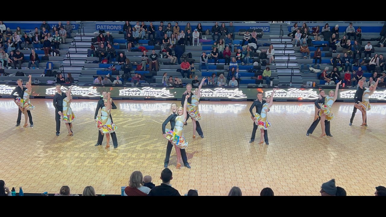 Bruno Mars Extreme Ballroom Company Youth Blue at the 2024 Utah