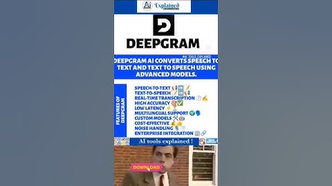 "Deepgram AI: Lightning-Fast Voice Transcription Unleashed! ⚡🤖"