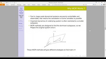 Model order reduction for electrical circuits
