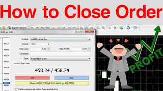 How to Close Order Instaforex Software | By SYED I.T SOLUTIONS © screenshot 2