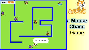 🐭 Create a Mouse Chase Game in Scratch! 🎮 Easy Step-by-Step Tutorial for Beginners! 🚀