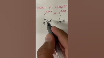 Which Number is Larger? #exponents #exponenttricks #exponentialproblem #maths #themathscholar23 #sat