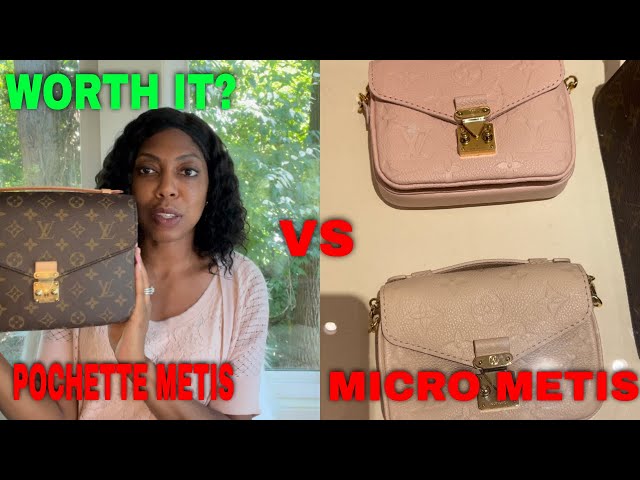 Comparing the Louis Vuitton Pochette Metis & Micro Metis - Academy