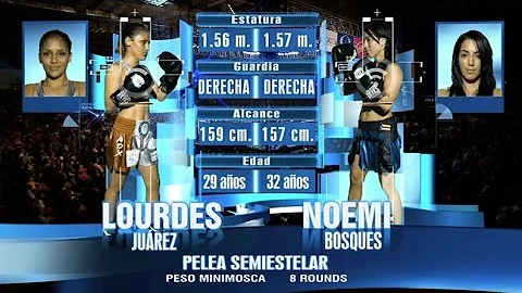 Lourdes 'Pequea Lul' Jurez vs Noem Bosques