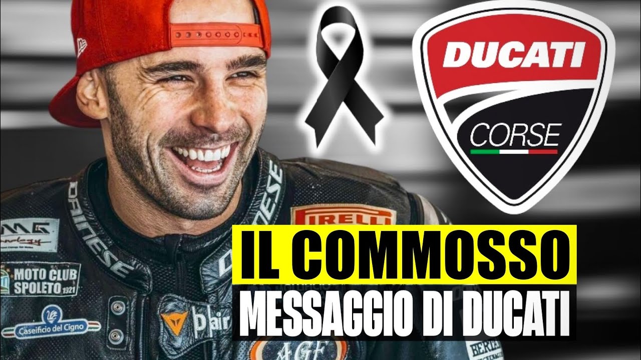 MORTE LUCA SALVADORI: IL TOCCANTE MESSAGGIO DI DUCATI PER RICORDALO ...