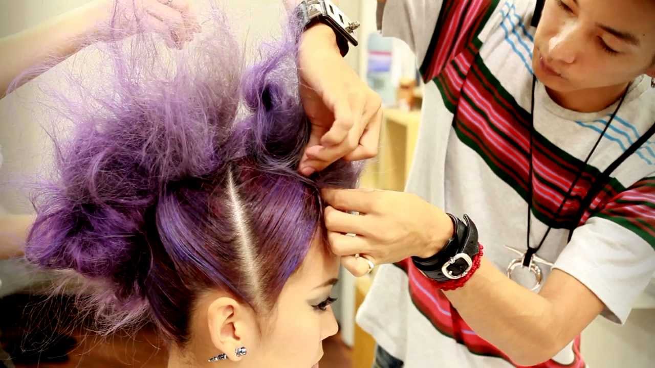 How To Style A Mohawk モヒカンの作り方 By Yuya Nara Shima Youtube