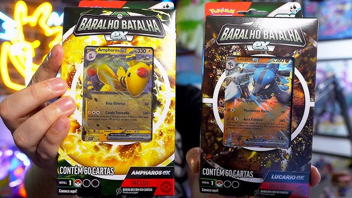 Cards Pokémon Batalha V Zeraora e Deoxys - Copag